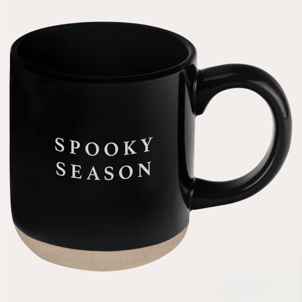 Sweet Water Decor Brand New Spooky Season Black Mug